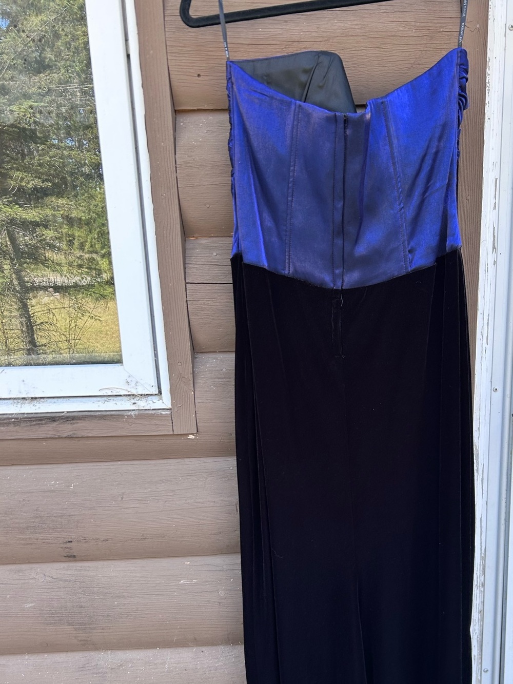 Jessica McClintock for Gunne Sax Evening Gown Size Vintage 1990s Y2K glam dark - Picture 15 of 15